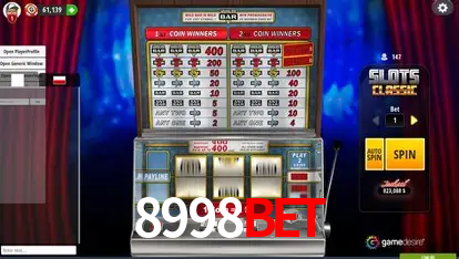Descubra o Mundo do Cassino Online com 8998BET