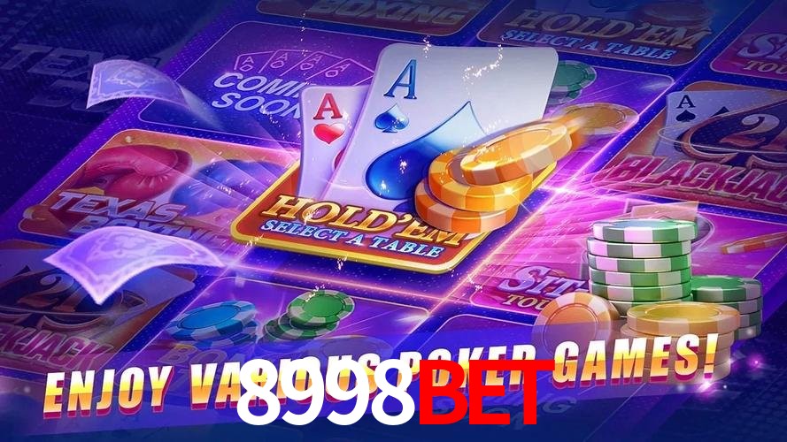 Interface do App 8998BET
